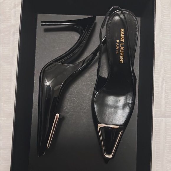 YSL Slingback Pumps Authentic - Picture 2 of 3